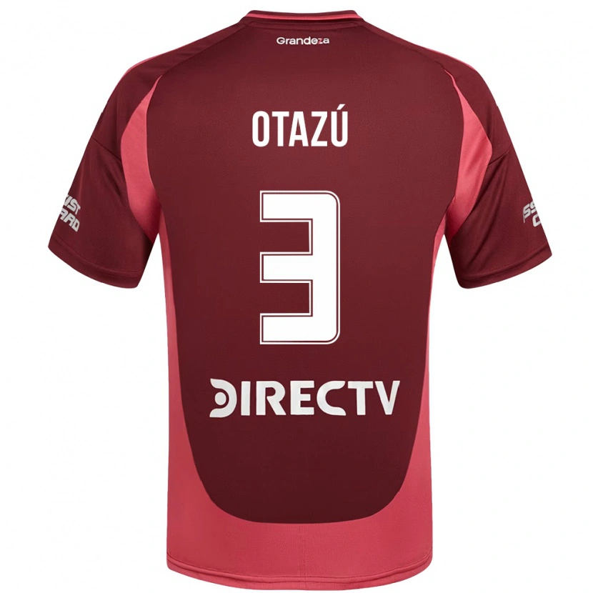 DanxenメンズMilagros Otazú#3バーガンディ マゼンタアウェイシャツ2025/26ジャージーユニフォーム