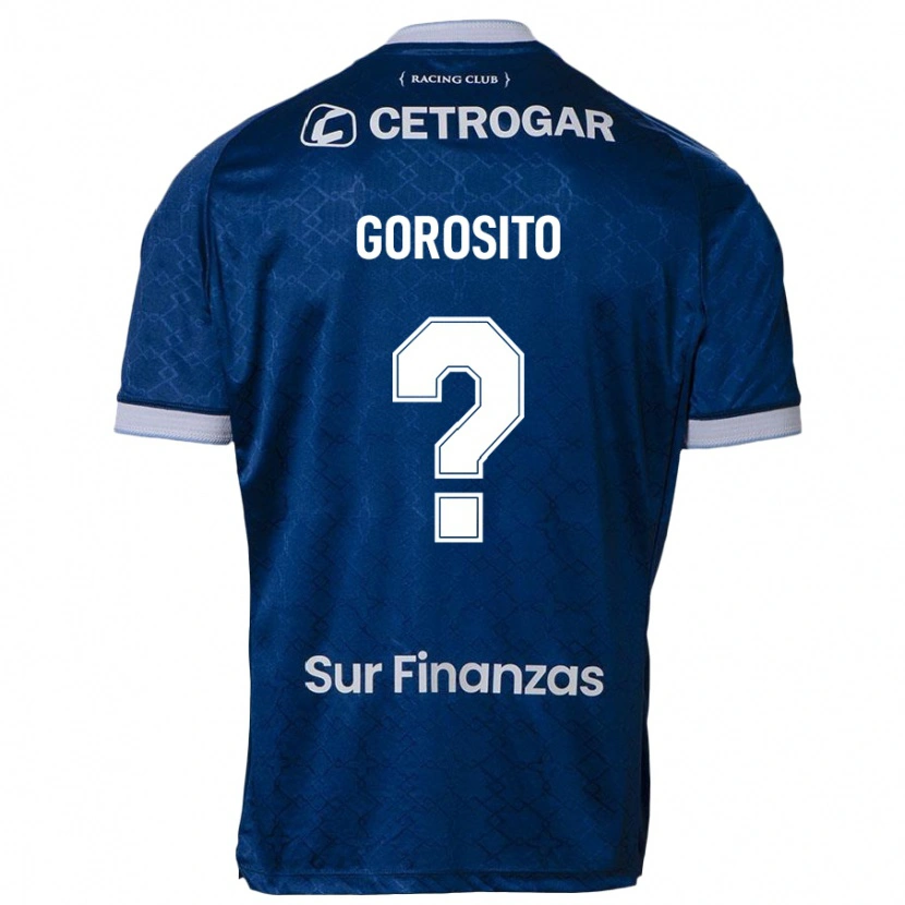 DanxenメンズIvan Gorosito#0ダークブルーアウェイシャツ2025/26ジャージーユニフォーム