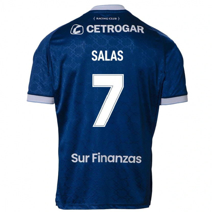 Danxenメンズマクシミリアーノ・サラス#7ダークブルーアウェイシャツ2025/26ジャージーユニフォーム