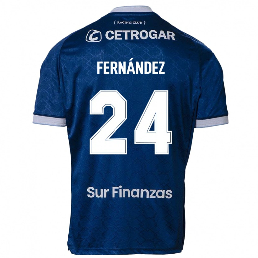 DanxenメンズAdrián Fernández#24ダークブルーアウェイシャツ2025/26ジャージーユニフォーム