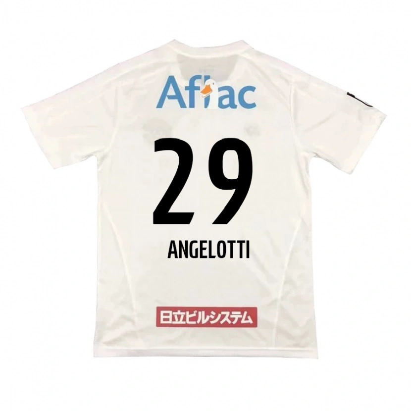 Danxenメンズロドリゴ・ルイス・アンジェロッティ#29ライトグレー ベージュアウェイシャツ2025/26ジャージーユニフォーム