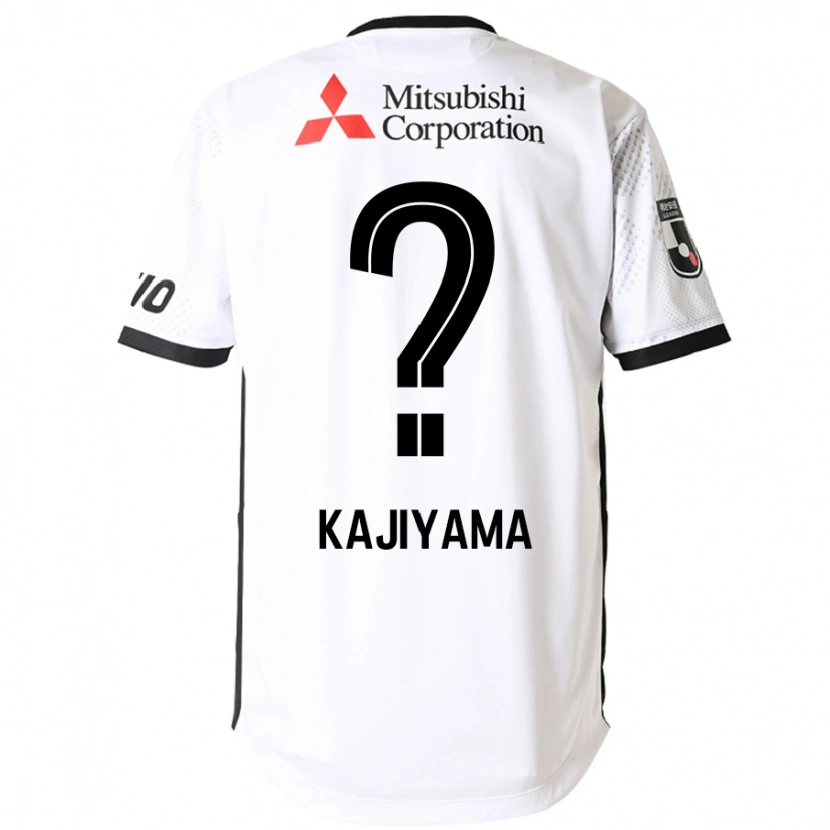 DanxenメンズRento Kajiyama#0ホワイト ブラックアウェイシャツ2025/26ジャージーユニフォーム