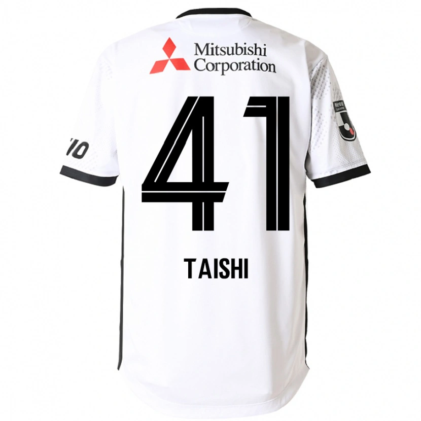 Danxenメンズ野澤大志ブランドン#41ホワイト ブラックアウェイシャツ2025/26ジャージーユニフォーム