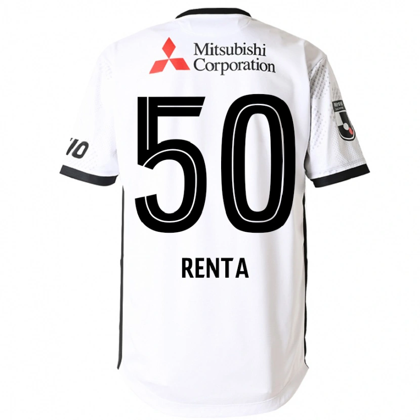 Danxenメンズ東廉太#50ホワイト ブラックアウェイシャツ2025/26ジャージーユニフォーム