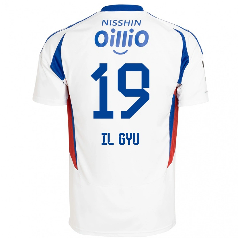 Danxenメンズ朴一圭#19ホワイト ロイヤルブルーアウェイシャツ2025/26ジャージーユニフォーム
