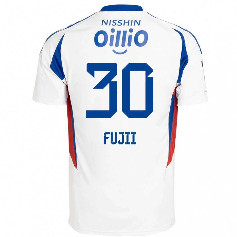 DanxenメンズShota Fujii#30ホワイト ロイヤルブルーアウェイシャツ2025/26ジャージーユニフォーム
