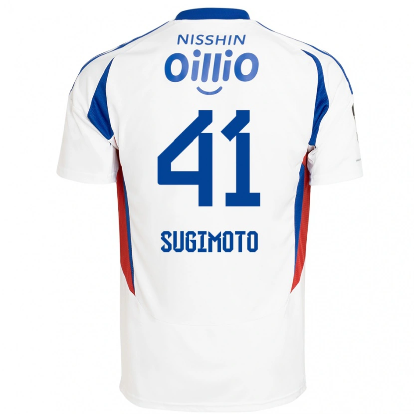 Danxenメンズ杉本健勇#41ホワイト ロイヤルブルーアウェイシャツ2025/26ジャージーユニフォーム