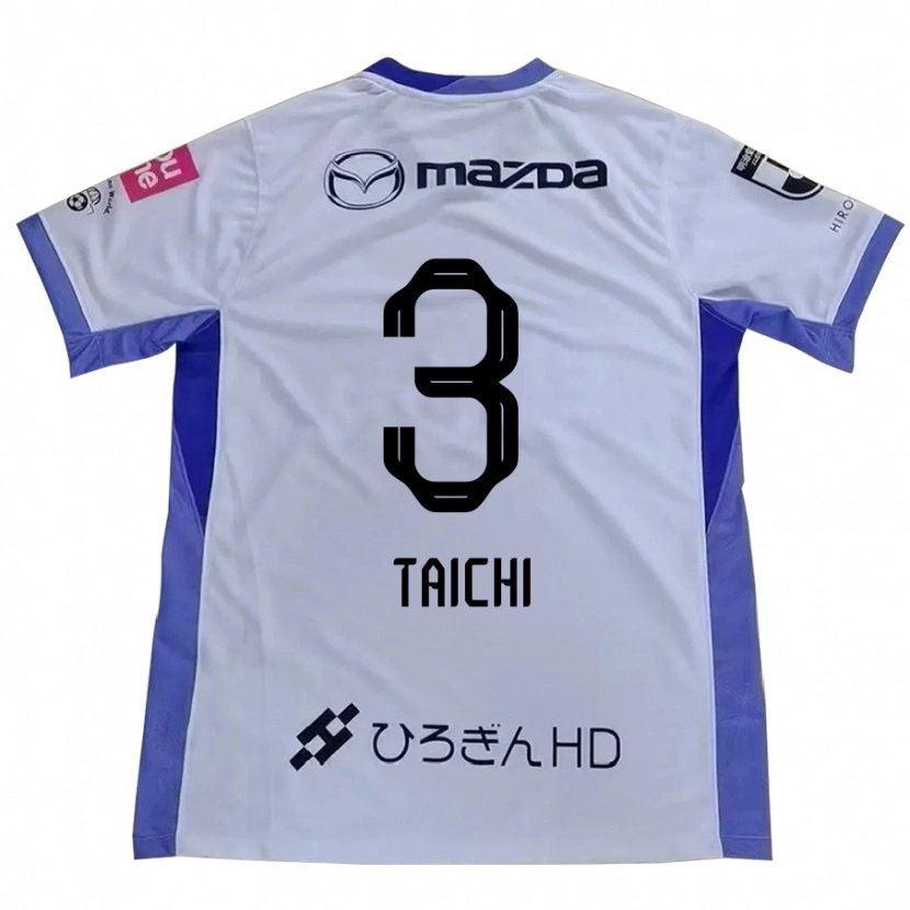 DanxenメンズTaichi Yamasaki#3ホワイト オレンジアウェイシャツ2025/26ジャージーユニフォーム