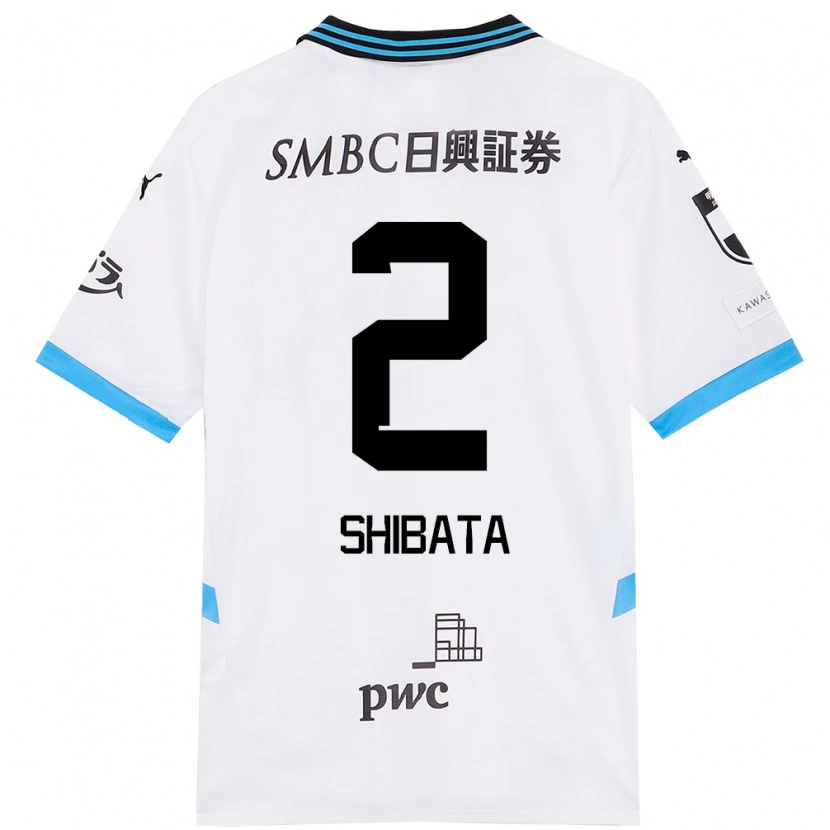 DanxenメンズShotaro Shibata#2ホワイト スカイブルーアウェイシャツ2025/26ジャージーユニフォーム
