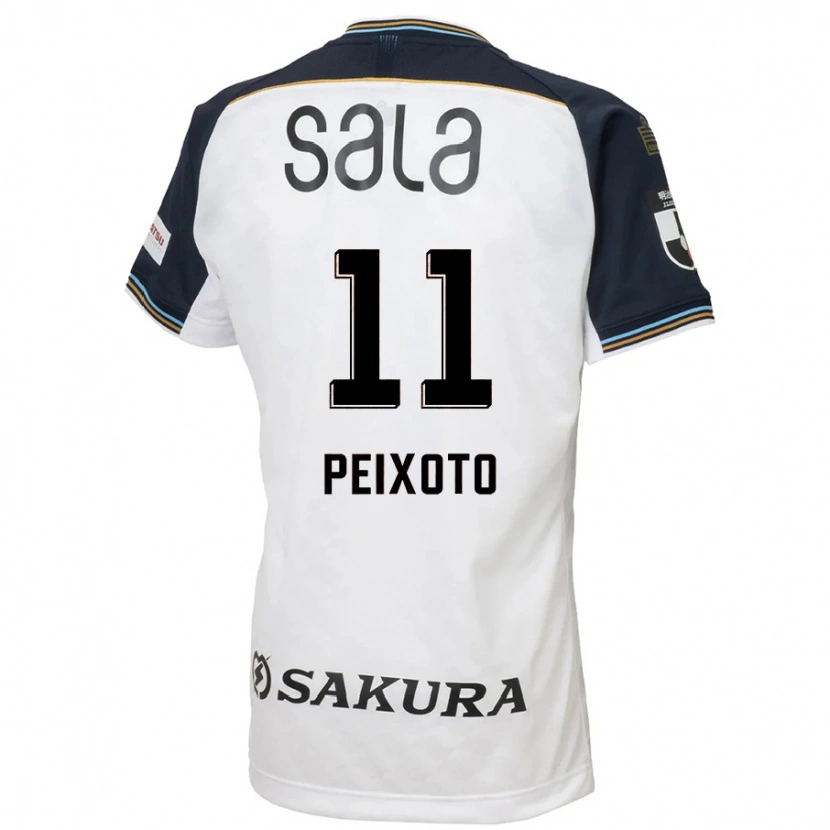 Danxenメンズマテウス・ヴィエイラ・カンポス・ペイシ#11ホワイト ブラックアウェイシャツ2025/26ジャージーユニフォーム