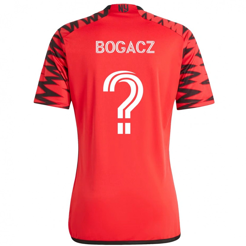 DanxenレディースWiktor Bogacz#0レッド ブラックホームシャツ2025/26ジャージーユニフォーム