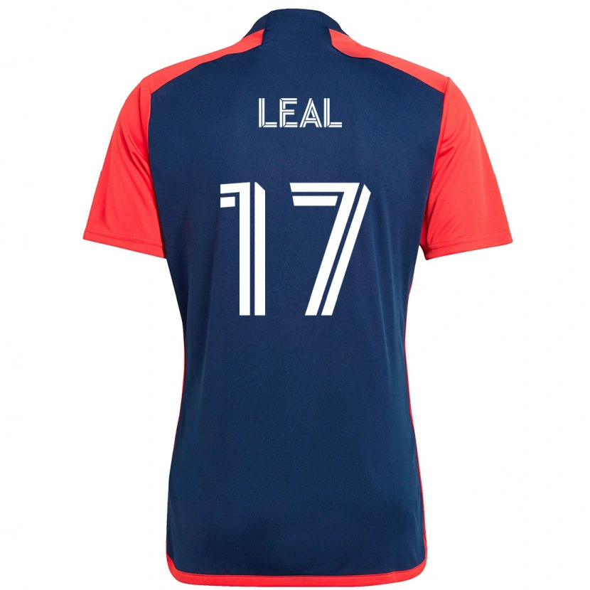 Danxenレディースパトリック・リール#17ブルー レッドホームシャツ2025/26ジャージーユニフォーム