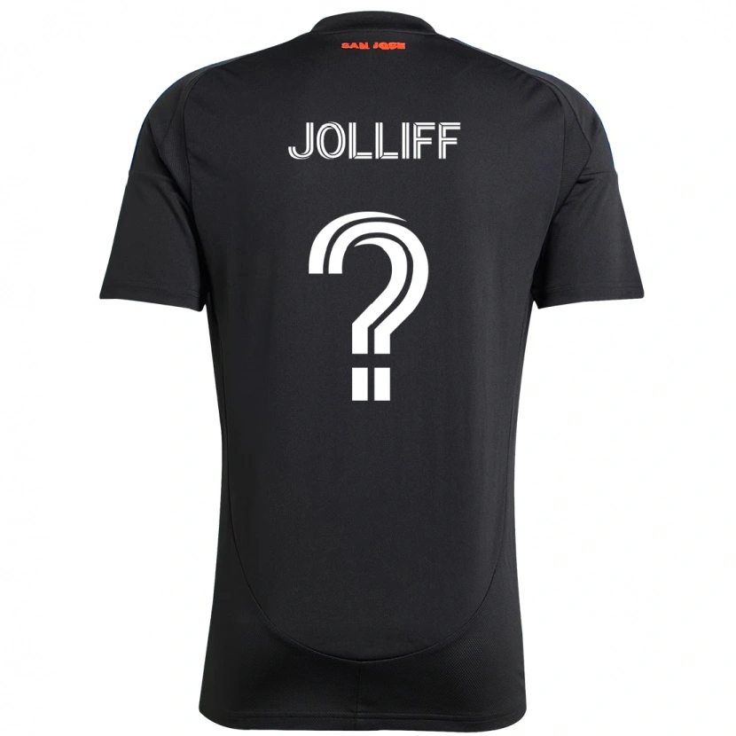 DanxenレディースOrion Jolliff#0ブラック ダークブルーホームシャツ2025/26ジャージーユニフォーム