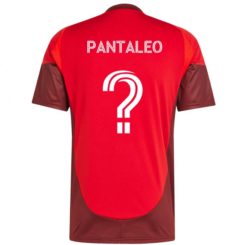 Danxenレディースアダモ・パンタレオ#0レッド ホワイトホームシャツ2025/26ジャージーユニフォーム