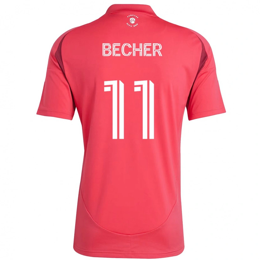 Danxenレディースサイモン・ベッチャー#11マゼンタ ホワイトホームシャツ2025/26ジャージーユニフォーム