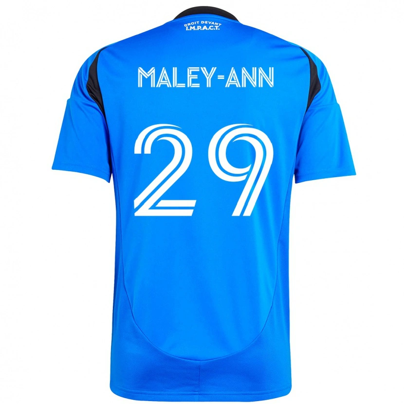 DanxenレディースCaron Maley-Ann#29ダークブルー ブラックホームシャツ2025/26ジャージーユニフォーム