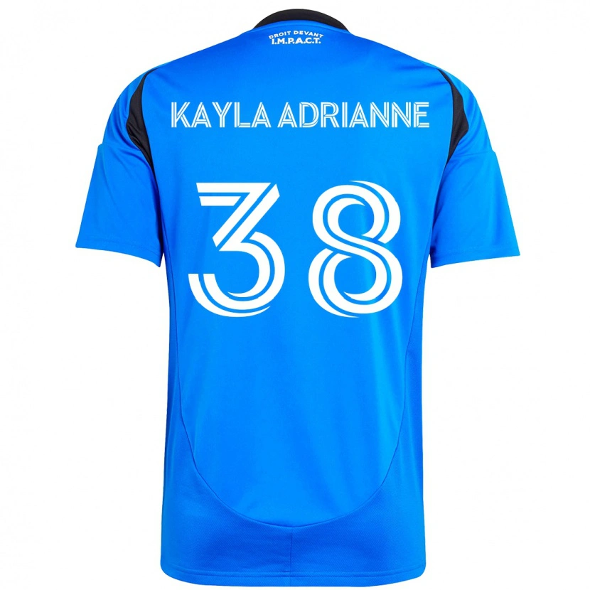 DanxenレディースKamdem Kayla Adrianne#38ダークブルー ブラックホームシャツ2025/26ジャージーユニフォーム