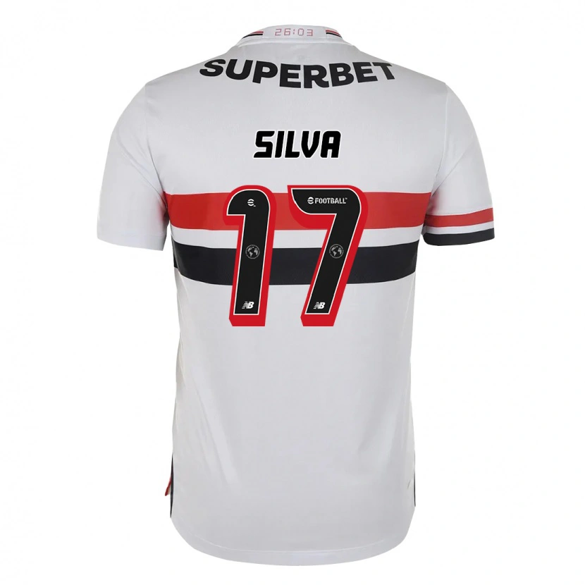 Danxenレディースアンドレ・シルバ#17レッド ブラック ホワイトホームシャツ2025/26ジャージーユニフォーム