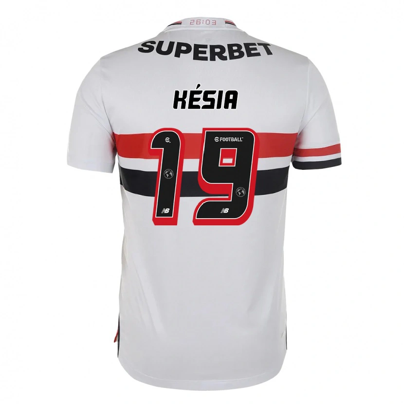 DanxenレディースKésia#19レッド ブラック ホワイトホームシャツ2025/26ジャージーユニフォーム