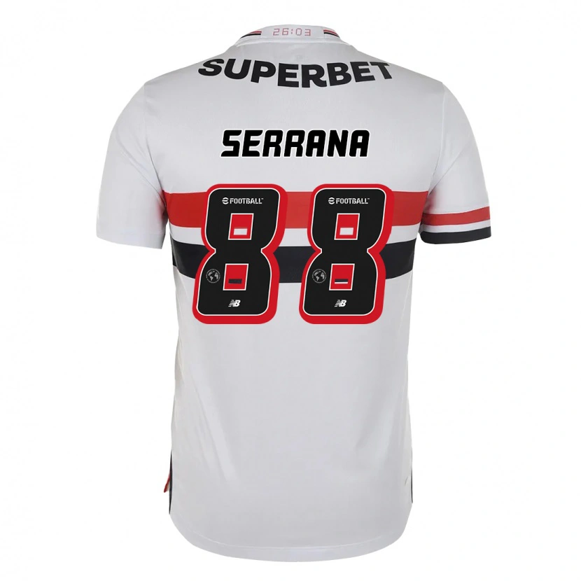 Danxenレディースセラーナ#88レッド ブラック ホワイトホームシャツ2025/26ジャージーユニフォーム