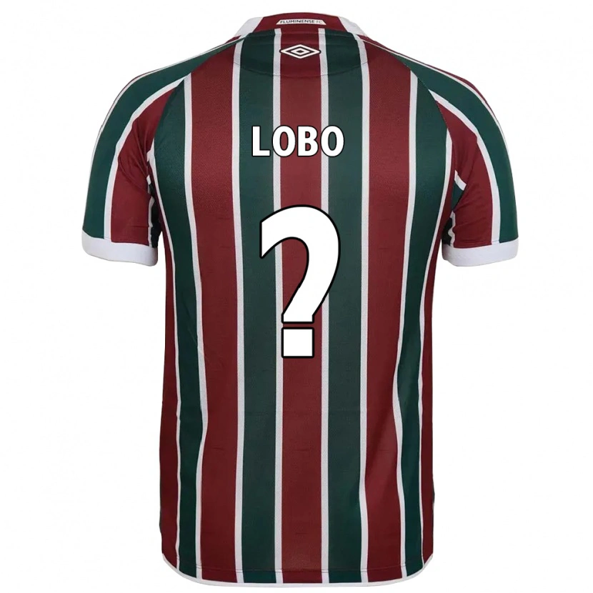 DanxenレディースGustavo Lobo#0グリーン マルーン ホワイトホームシャツ2025/26ジャージーユニフォーム
