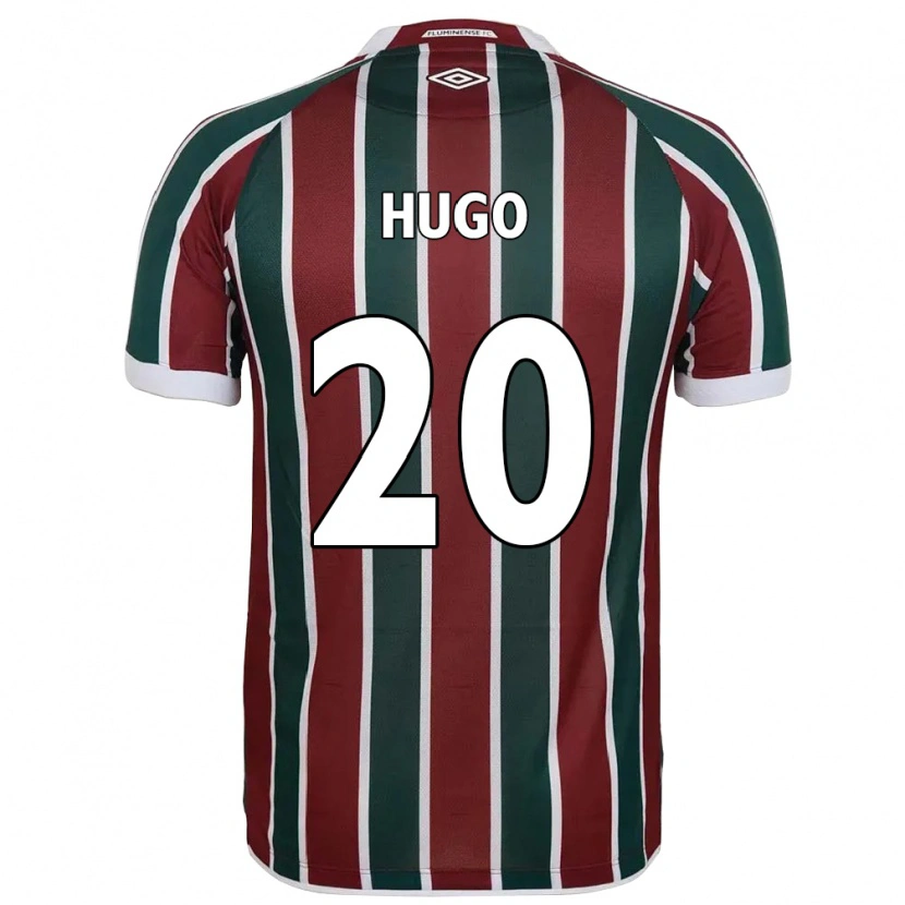 DanxenレディースVictor Hugo#20グリーン マルーン ホワイトホームシャツ2025/26ジャージーユニフォーム