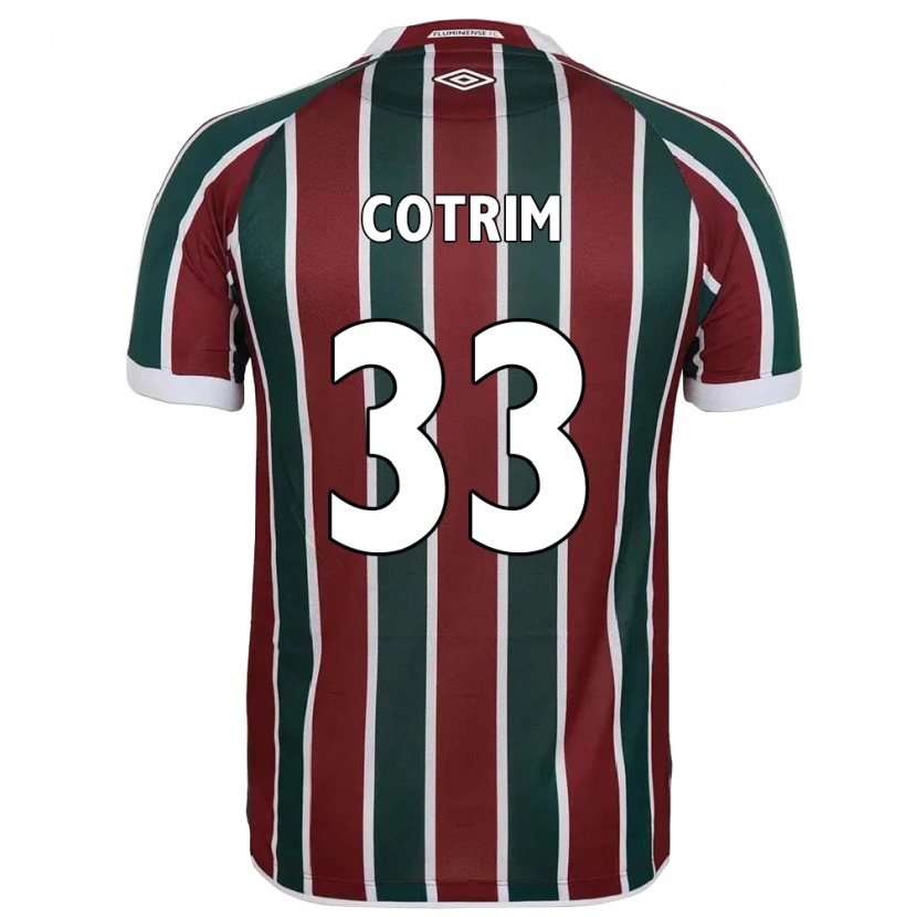 DanxenレディースBruna Cotrim#33グリーン マルーン ホワイトホームシャツ2025/26ジャージーユニフォーム