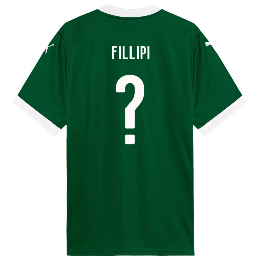 DanxenレディースRiquelme Fillipi#0グリーン ホワイトホームシャツ2025/26ジャージーユニフォーム