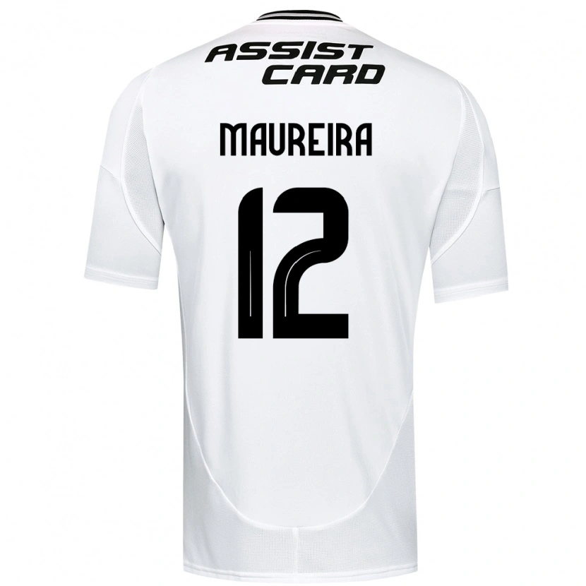 DanxenレディースGabriel Maureira#12ブラック ホワイト イエローホームシャツ2025/26ジャージーユニフォーム