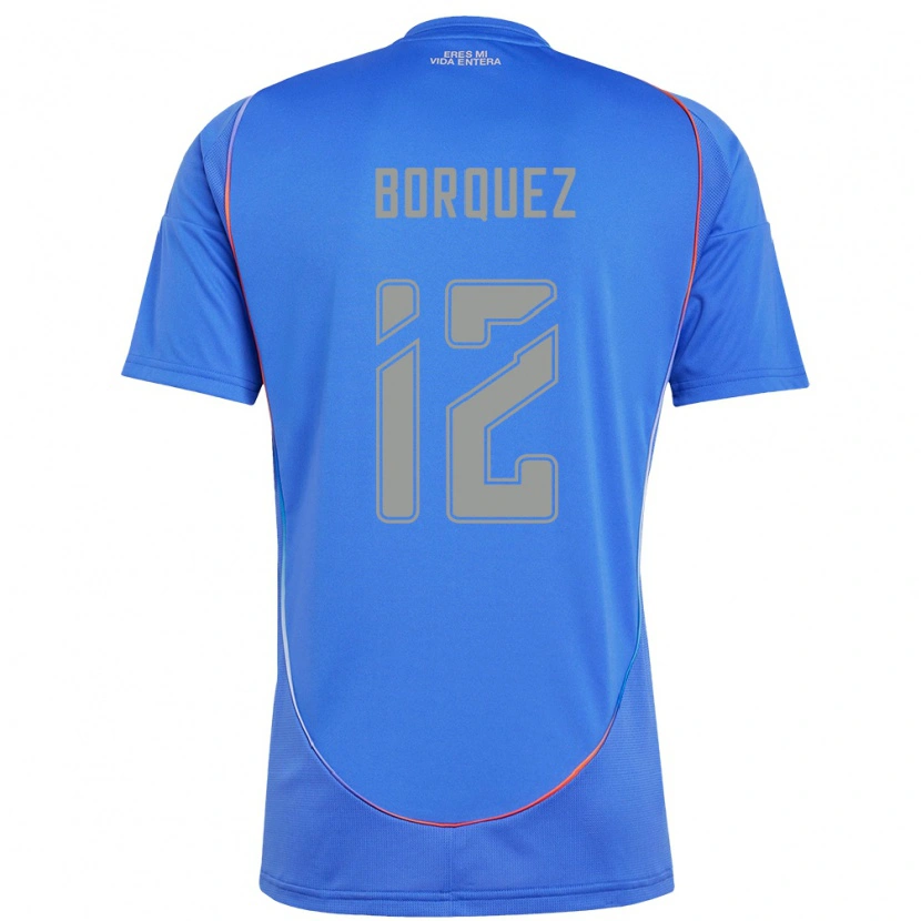 DanxenレディースGabriela Bórquez#12スカイブルーホームシャツ2025/26ジャージーユニフォーム
