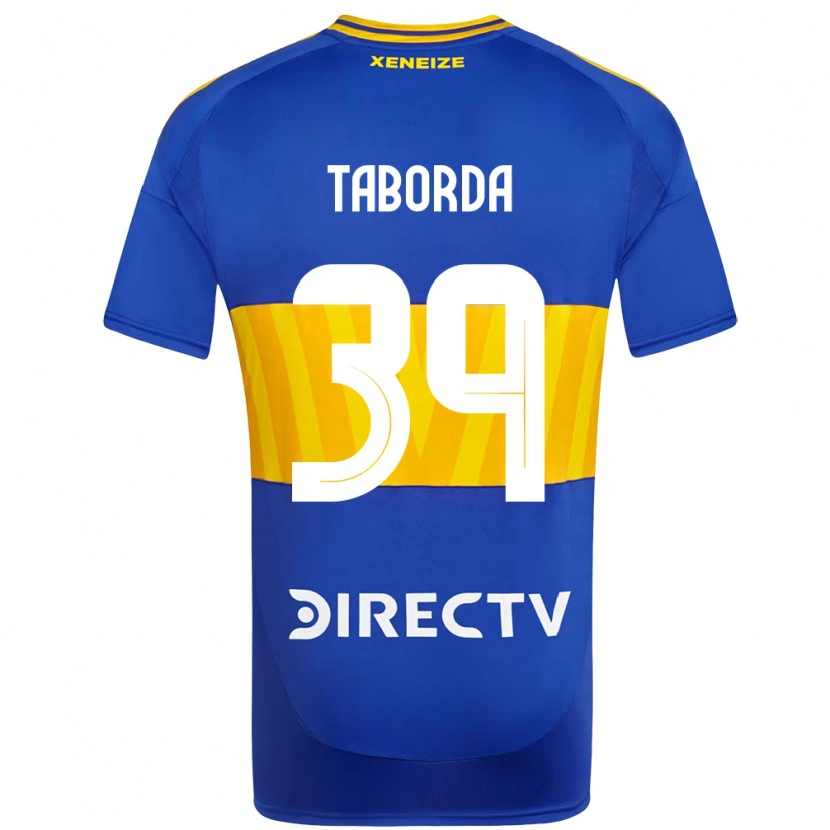 DanxenレディースVicente Taborda#39ロイヤルブルー イエローホームシャツ2025/26ジャージーユニフォーム