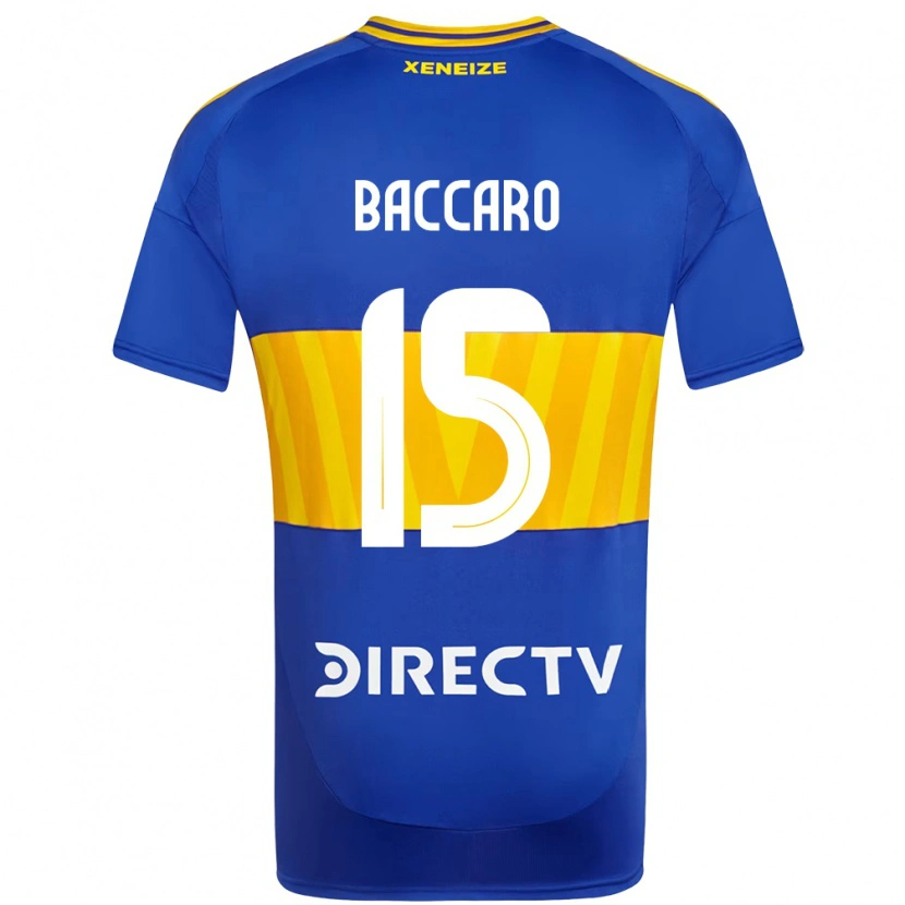 DanxenレディースCamila Baccaro#15ロイヤルブルー イエローホームシャツ2025/26ジャージーユニフォーム