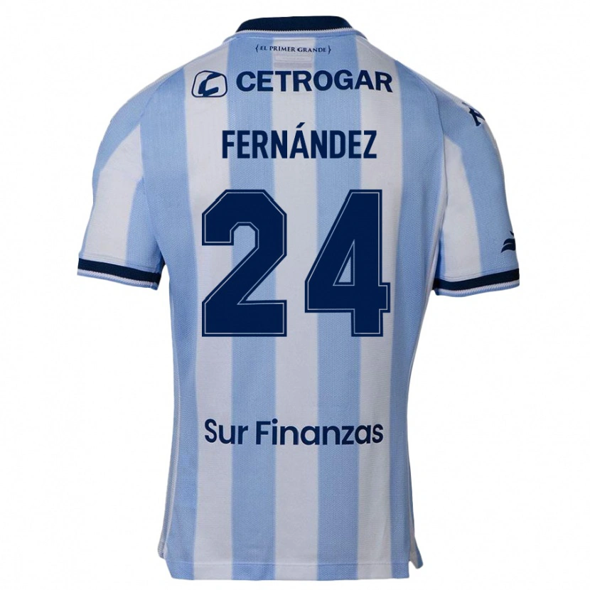 DanxenレディースAdrián Fernández#24スカイブルーホームシャツ2025/26ジャージーユニフォーム