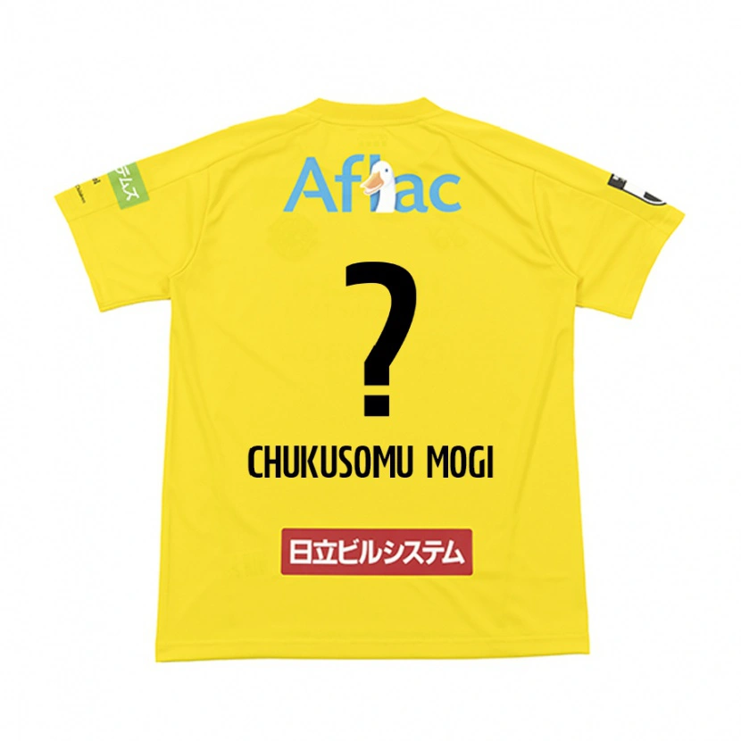 DanxenレディースYuto Chukusomu Mogi#0ブラック イエローホームシャツ2025/26ジャージーユニフォーム