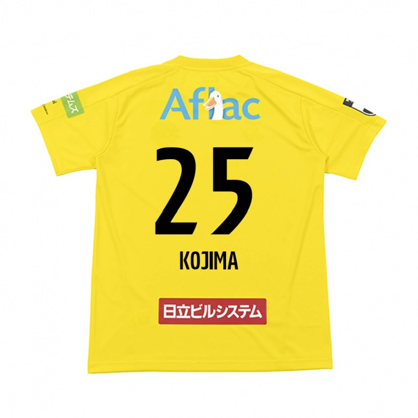Danxenレディース小島亨介#25ブラック イエローホームシャツ2025/26ジャージーユニフォーム