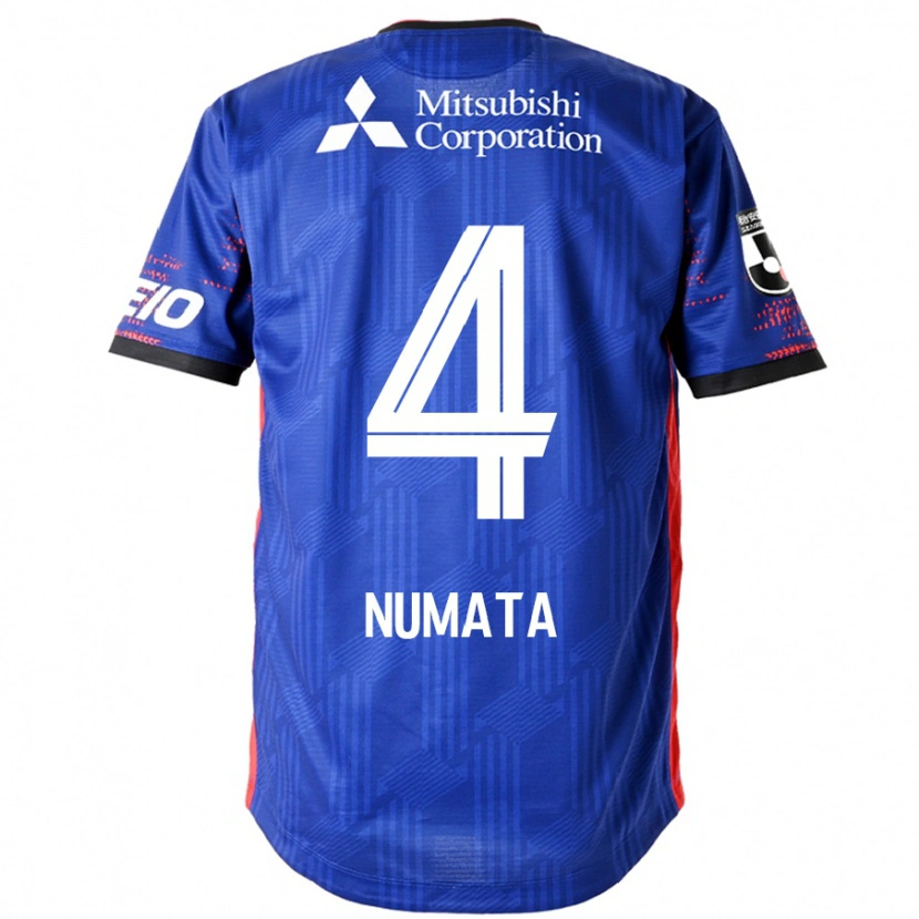 DanxenレディースSeisa Numata#4ロイヤルブルー ホワイトホームシャツ2025/26ジャージーユニフォーム