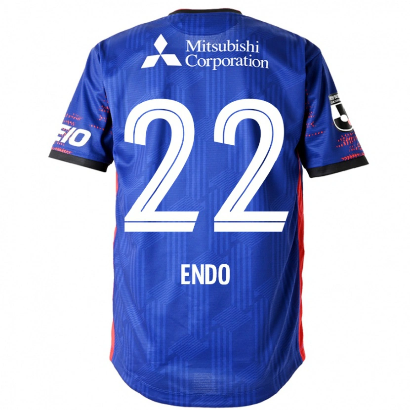 Danxenレディース遠藤渓太#22ロイヤルブルー ホワイトホームシャツ2025/26ジャージーユニフォーム