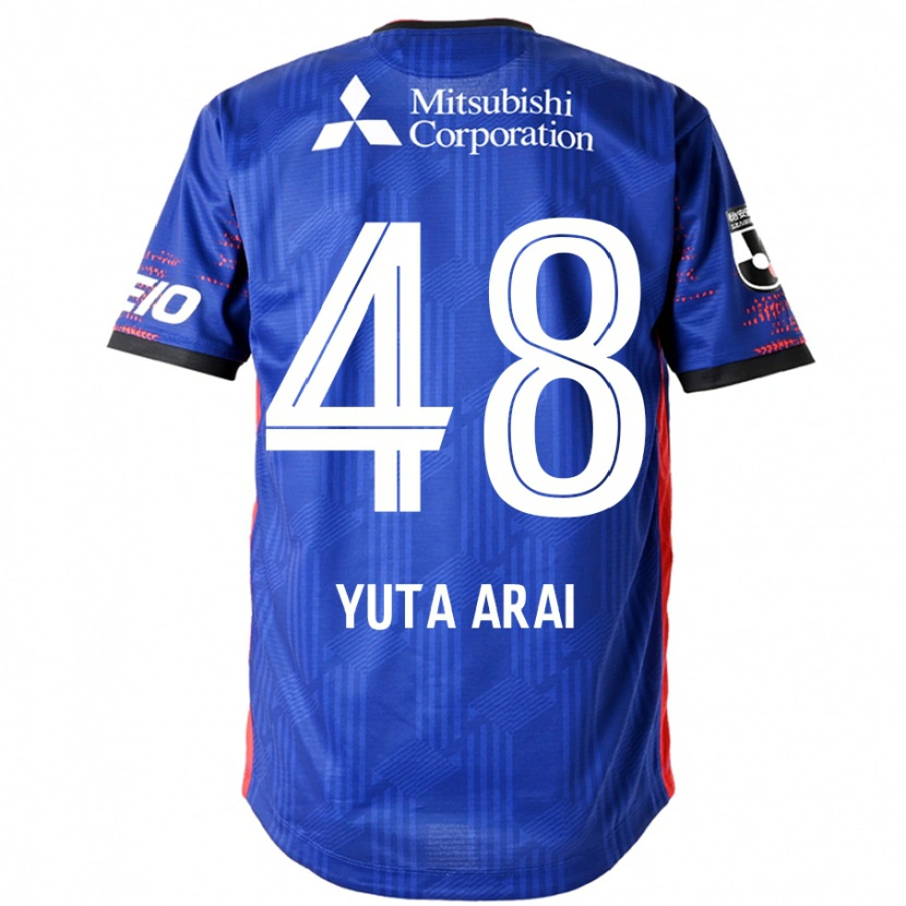 Danxenレディース荒井悠汰#48ロイヤルブルー ホワイトホームシャツ2025/26ジャージーユニフォーム