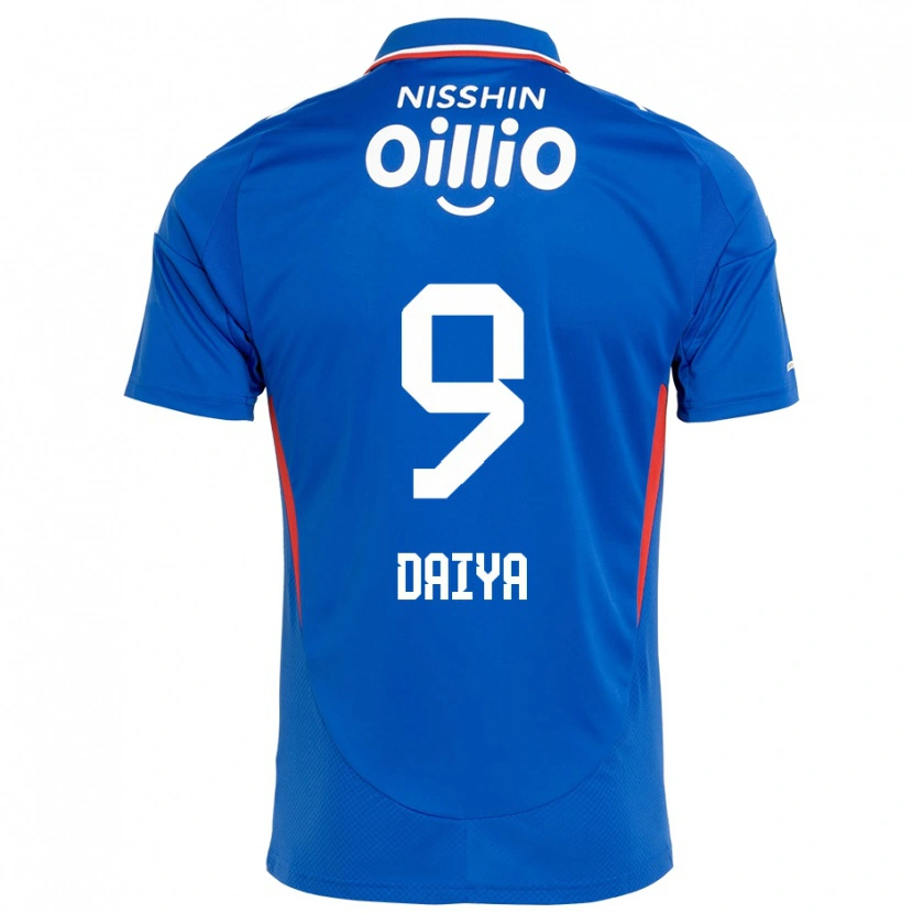 Danxenレディース遠野大弥#9ロイヤルブルー ホワイトホームシャツ2025/26ジャージーユニフォーム