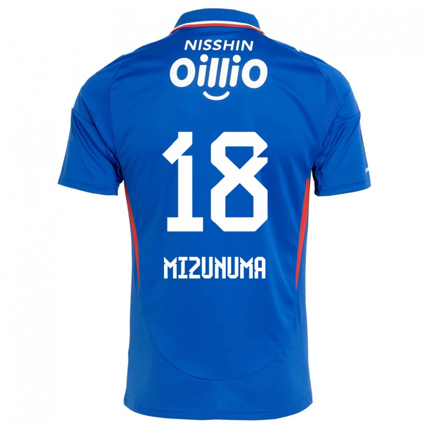 Danxenレディース水沼 宏太#18ロイヤルブルー ホワイトホームシャツ2025/26ジャージーユニフォーム