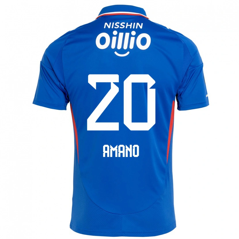 Danxenレディース天野 純#20ロイヤルブルー ホワイトホームシャツ2025/26ジャージーユニフォーム