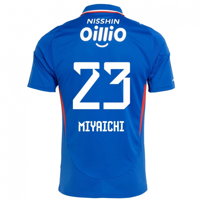 Danxenレディース宮市 亮#23ロイヤルブルー ホワイトホームシャツ2025/26ジャージーユニフォーム