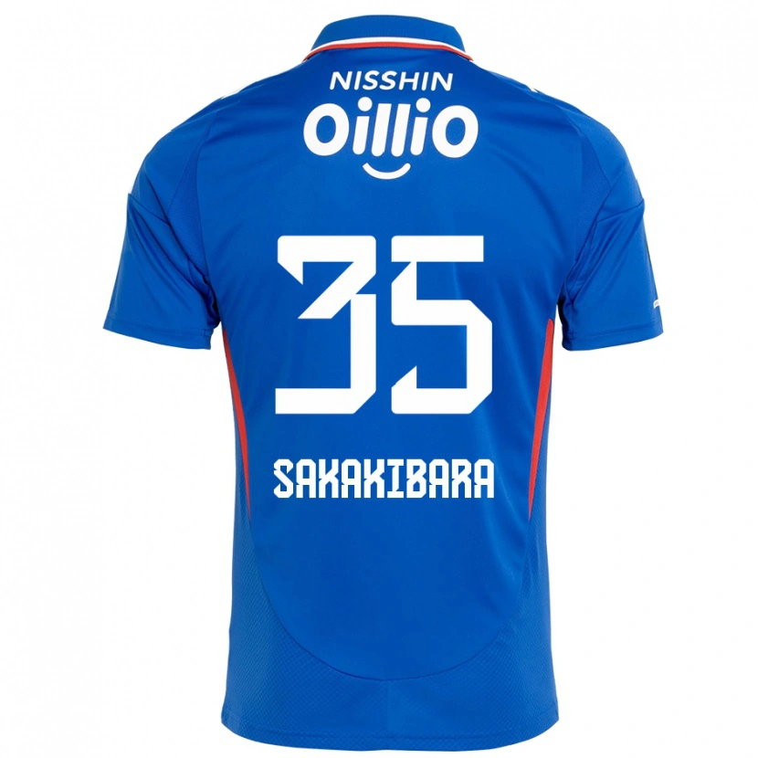 Danxenレディース榊原彗悟#35ロイヤルブルー ホワイトホームシャツ2025/26ジャージーユニフォーム