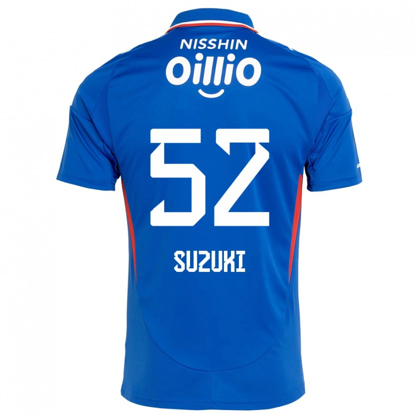 DanxenレディースKai Suzuki#52ロイヤルブルー ホワイトホームシャツ2025/26ジャージーユニフォーム