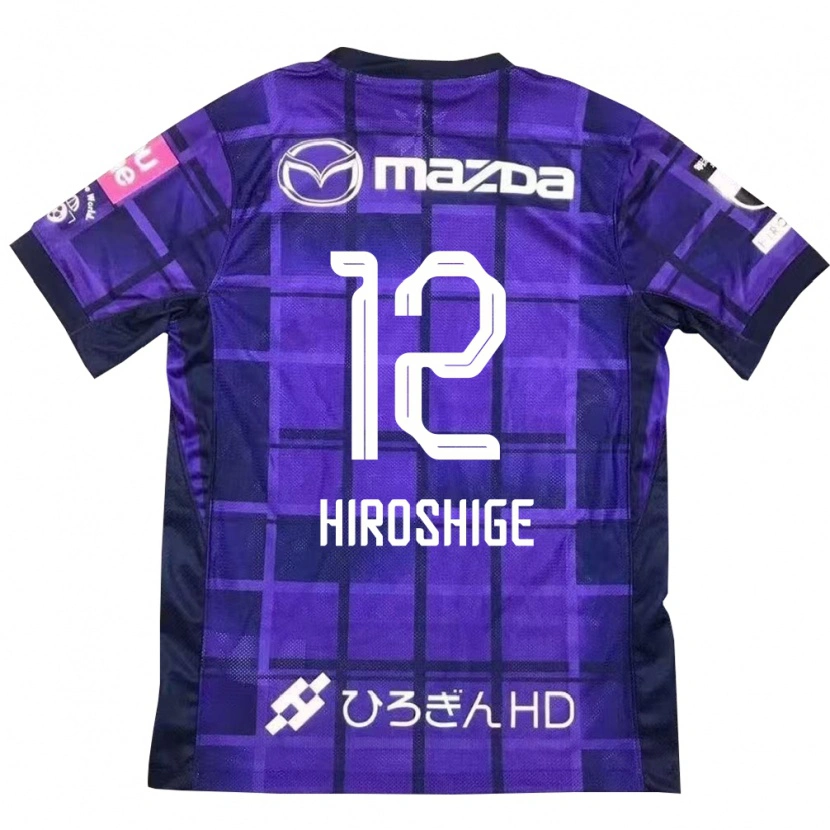 DanxenレディースSoma Hiroshige#12パープル オレンジホームシャツ2025/26ジャージーユニフォーム