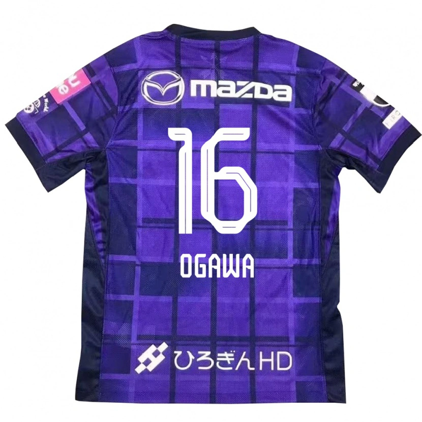 DanxenレディースHikaru Ogawa#16パープル オレンジホームシャツ2025/26ジャージーユニフォーム