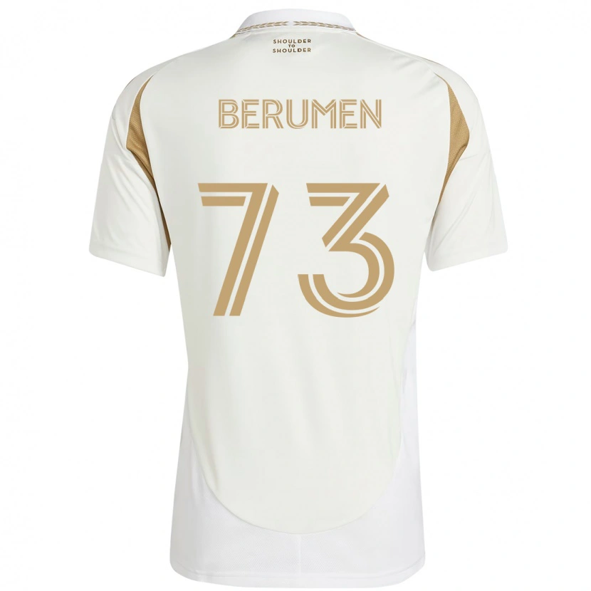 Danxenレディースエディ・ベルメン#73ホワイト ブラウンアウェイシャツ2025/26ジャージーユニフォーム