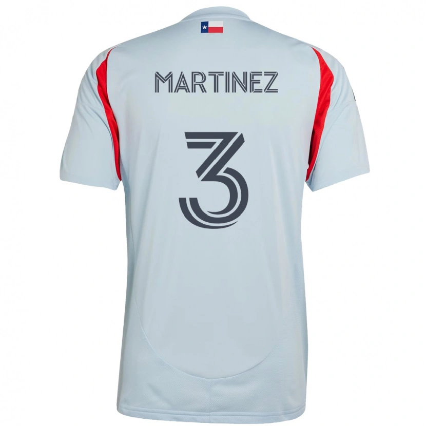Danxenレディースホセ・アントニオ・マルティネス・ヒル#3ライトブルー レッドアウェイシャツ2025/26ジャージーユニフォーム