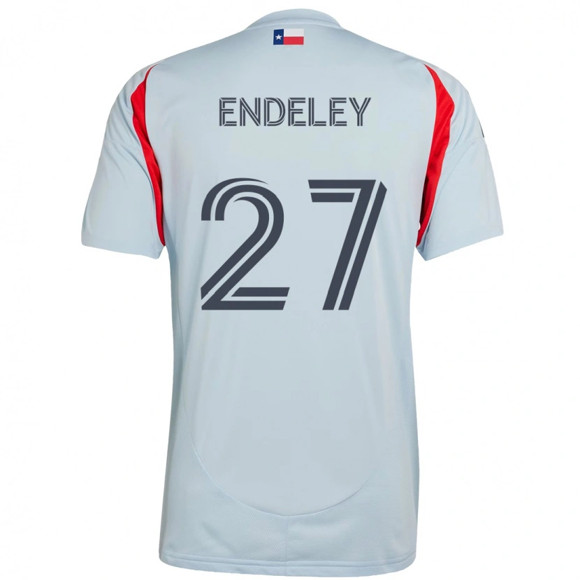 Danxenレディースハーバート・エンドリー#27ライトブルー レッドアウェイシャツ2025/26ジャージーユニフォーム