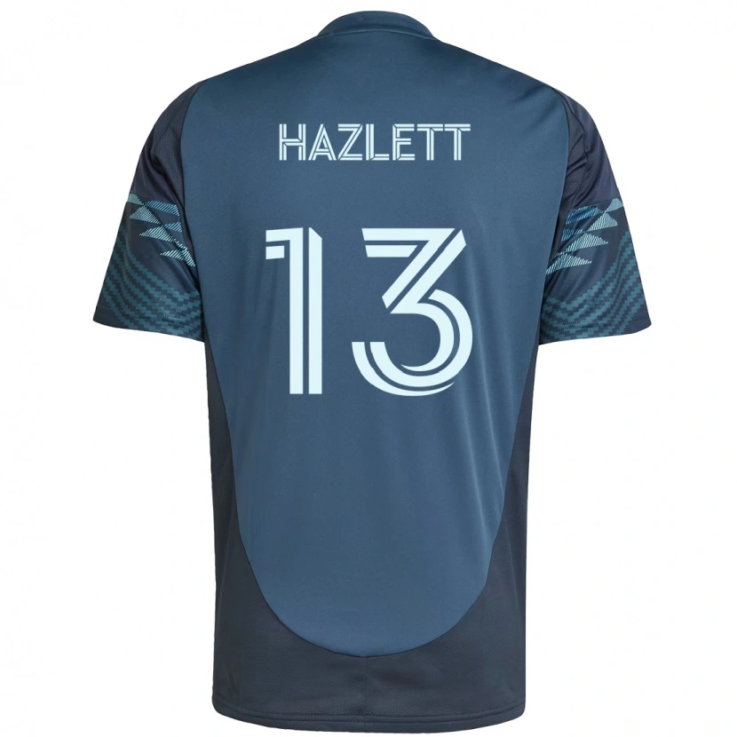 Danxenレディースキンバリー・ハズレット#13ライトブルーアウェイシャツ2025/26ジャージーユニフォーム